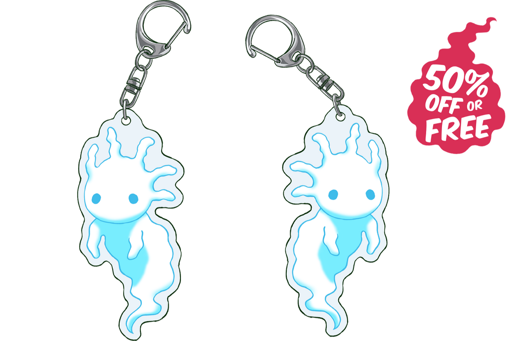 Spirit Axolotl (2.5 in)