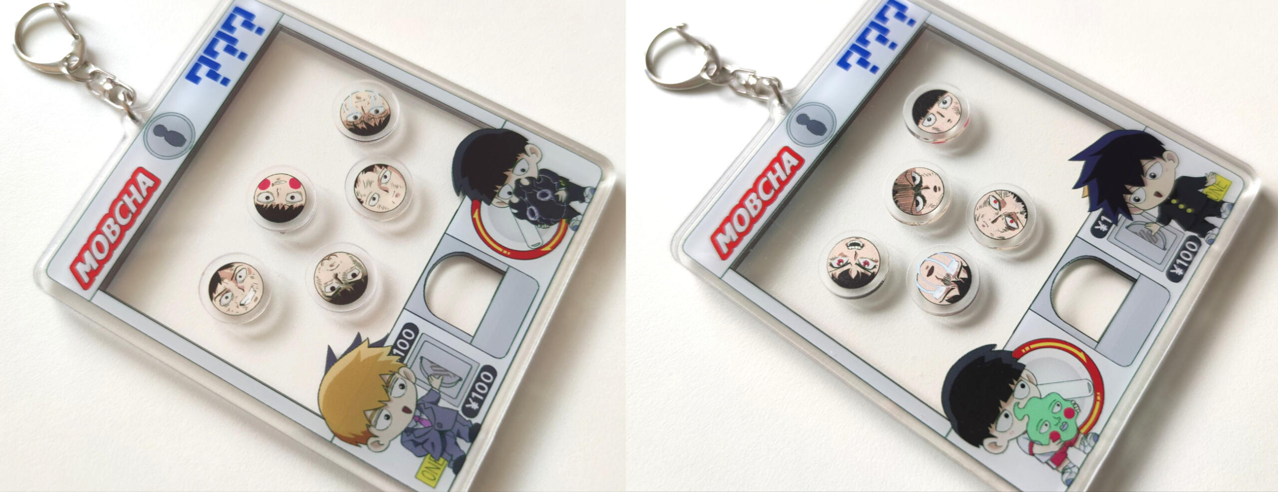 MOBCHA: Play unlimited rounds of Mobgacha! Get the chance to win one from ten of 100% emotions. Get a chance to win Gratitude, Sadness, Anger, Animosity, Courage, Compassion, Kindness, Ecstacy, Getting Carried Away, or Possession.