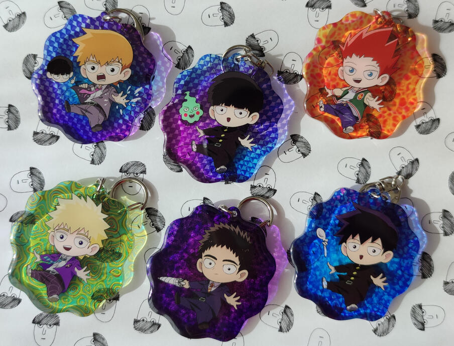 Powers (2.5 in, auras are transparent), Serizawa&#39;s new design has business cards in stead of the umbrella, old Serizawa designs with the umbrella (B grade) are available half off