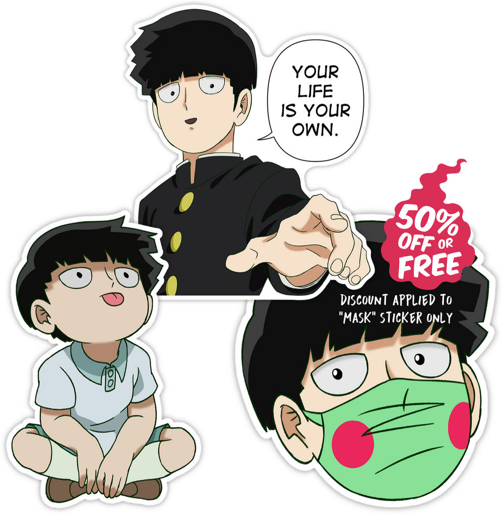 mlem, Protagonist, Mask (3 in) Mask is discounted if you buy another 3 in sticker