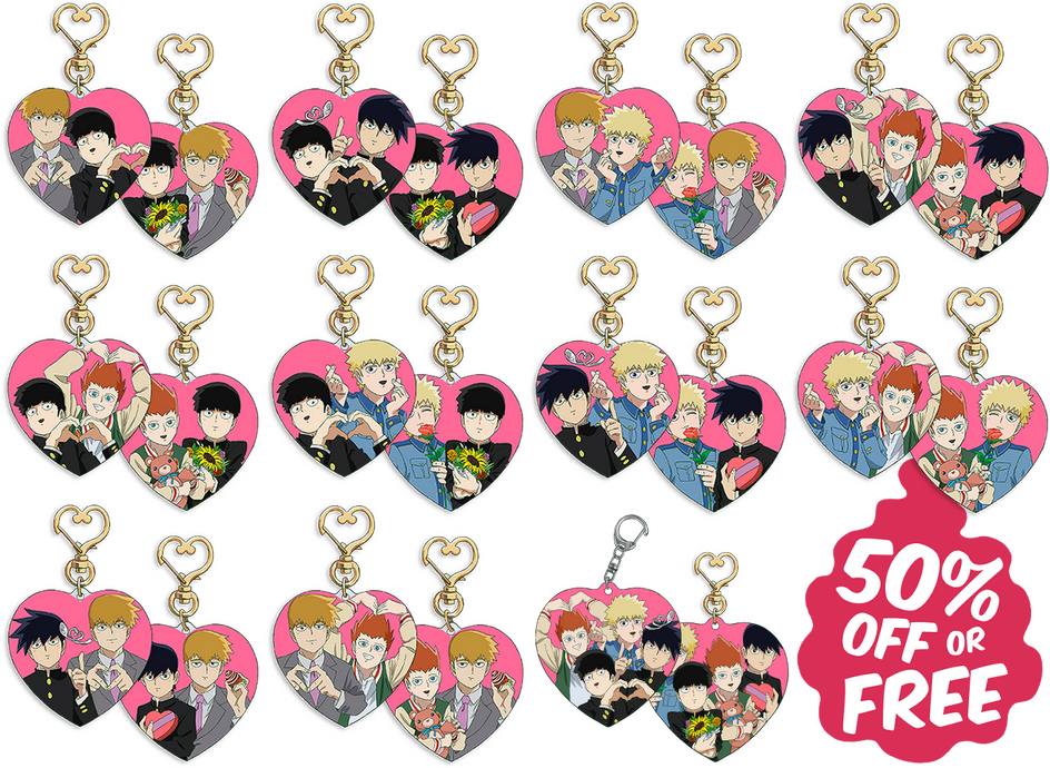 Pairing Charms (2.5 in) / BFFs (2.5 or 3 in with lobster or gold heart attachment)
